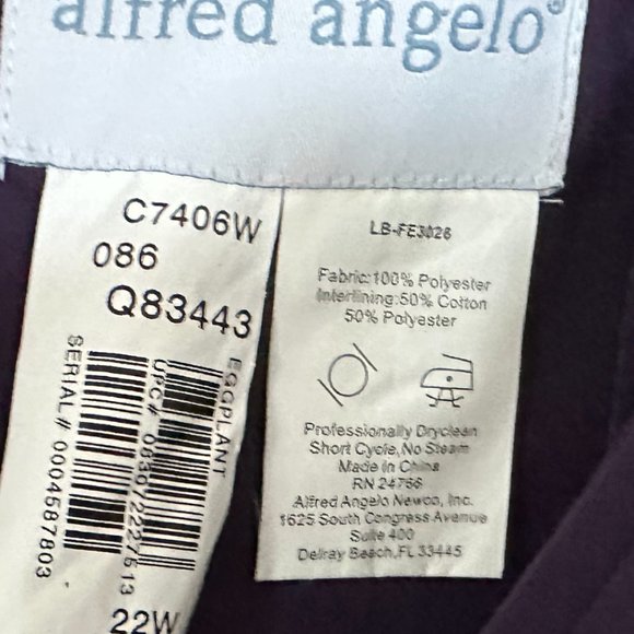 Mother of the brIde dress. Never worn. Alfred Angelo - Picture 8 of 11
